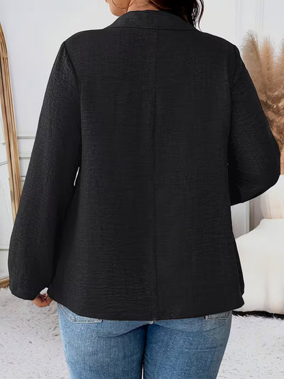 Image of Deborah | Women's Long Sleeve Button Front Blouse