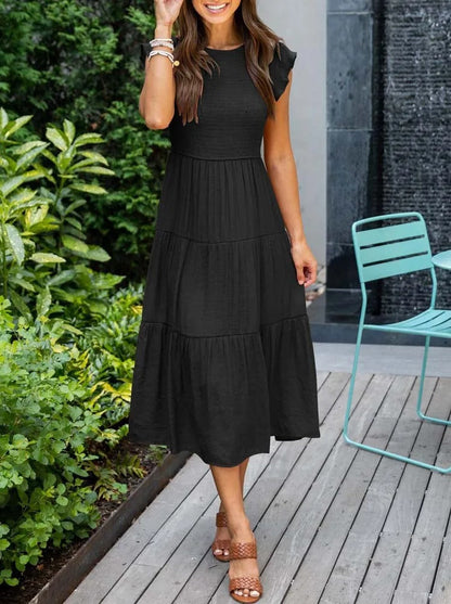 Women's Flowy Layered Dress