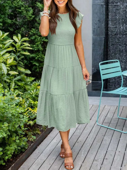 Women's Flowy Layered Dress