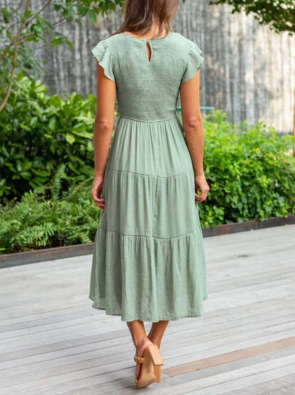 Women's Flowy Layered Dress