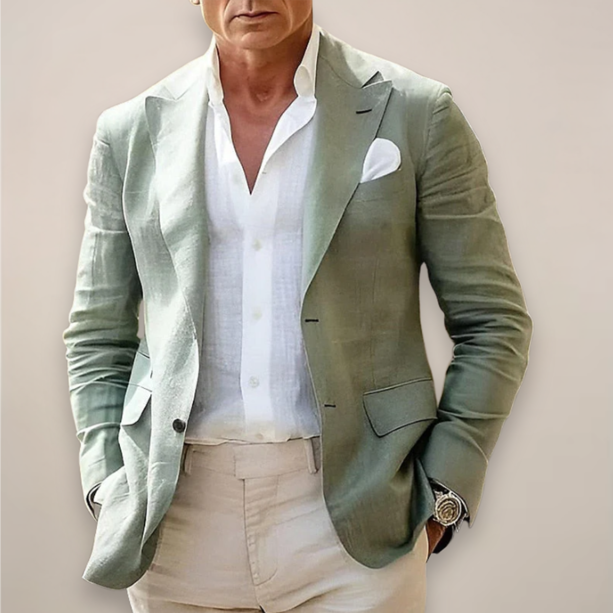 Image of Desmond | Men's Two-Button Notch Lapel Blazer