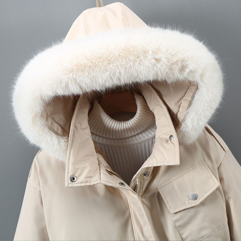 Warm Faux Fur Insulated Winter Coat