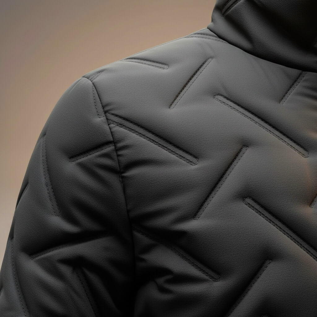 Warm Padded Down Coat