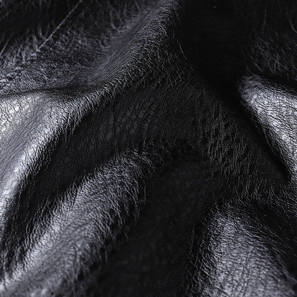 Premium Black Leather Biker Jacket