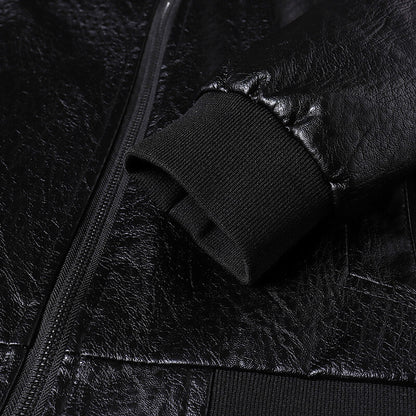 Premium Black Leather Biker Jacket