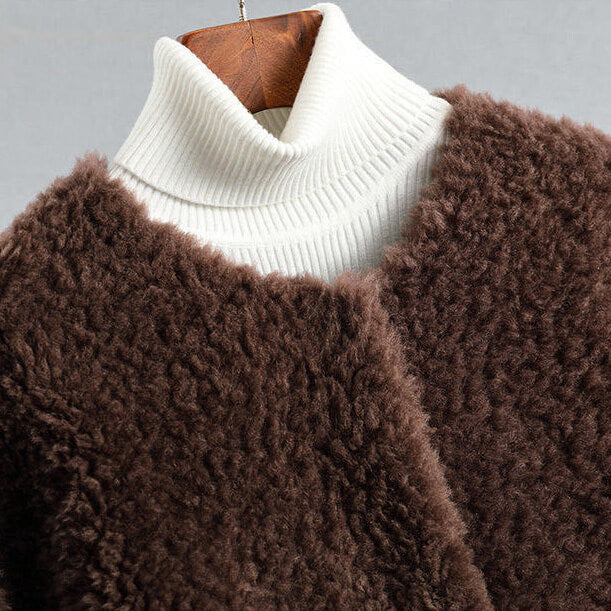 Luxurious Faux Fur Winter Coat