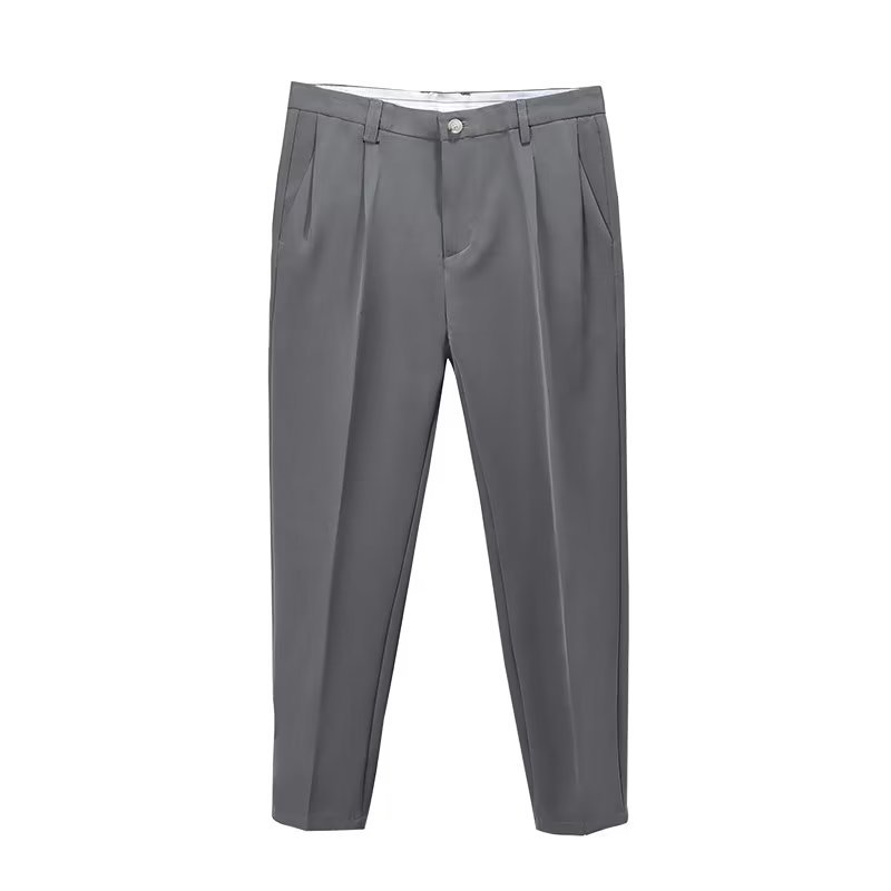 Image of Dexter | Men's Cropped Straight Leg Dress Pants