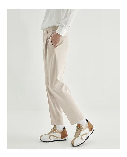 Image of Dexter | Men's Cropped Straight Leg Dress Pants