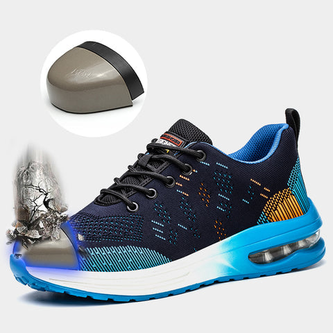 Safety Work Sneakers Blue Breathable