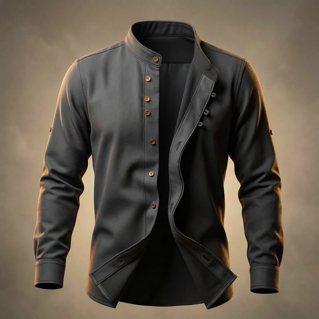 Lightweight Breathable Cotton Shirt for Men