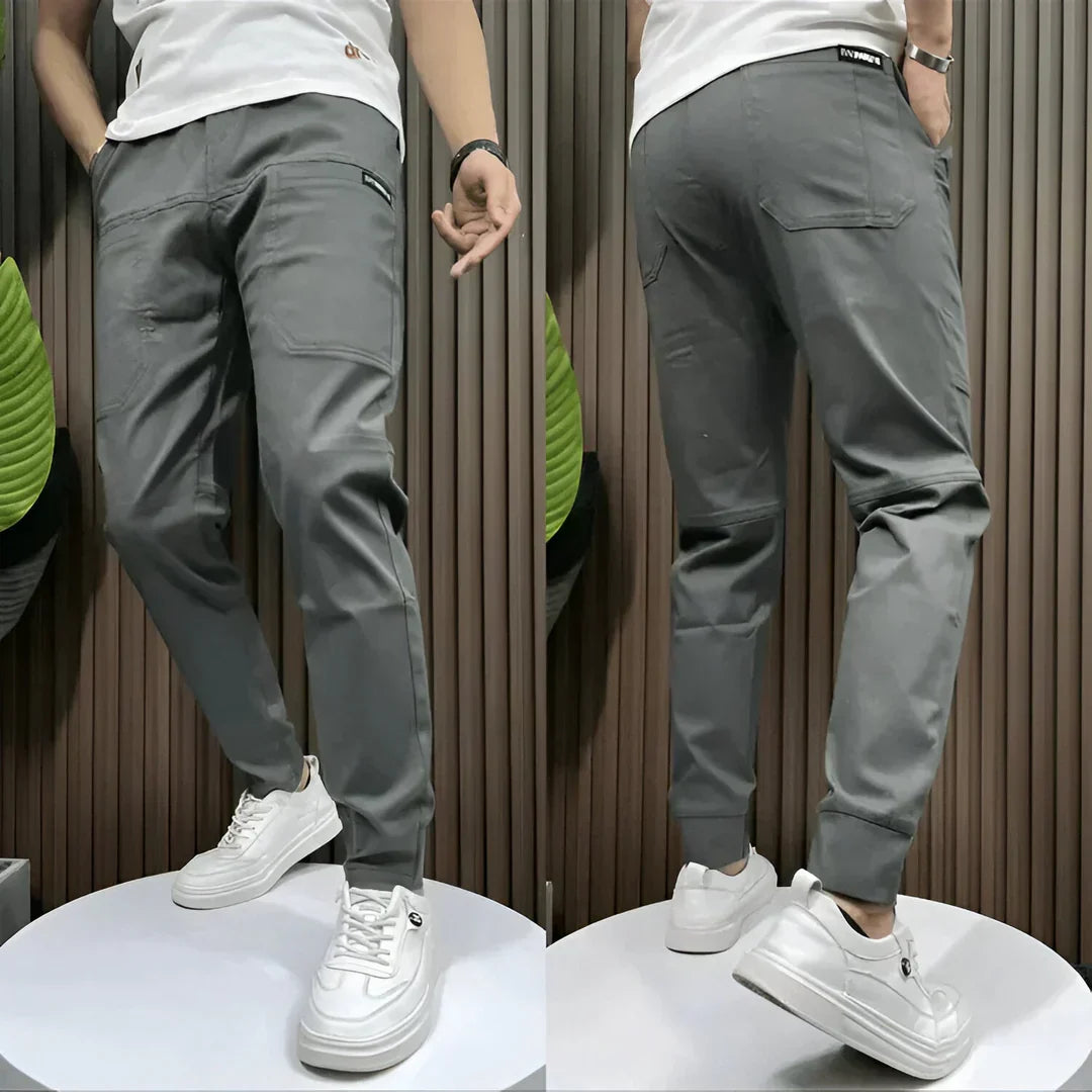 Elastic Men's Cargo Pants