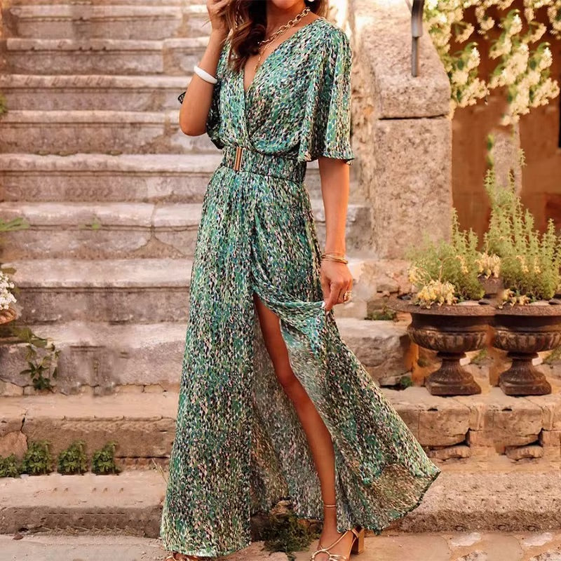 Image of Donna | Women's Wrap Maxi Dress