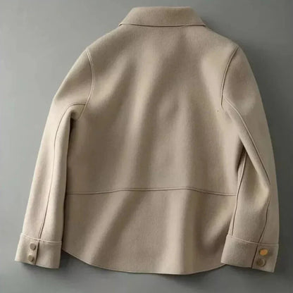 Women's Winter Jacket Button Down Warm Layer