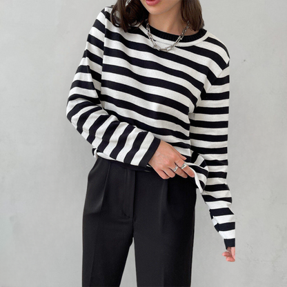 Elegant Striped Summer T-Shirt