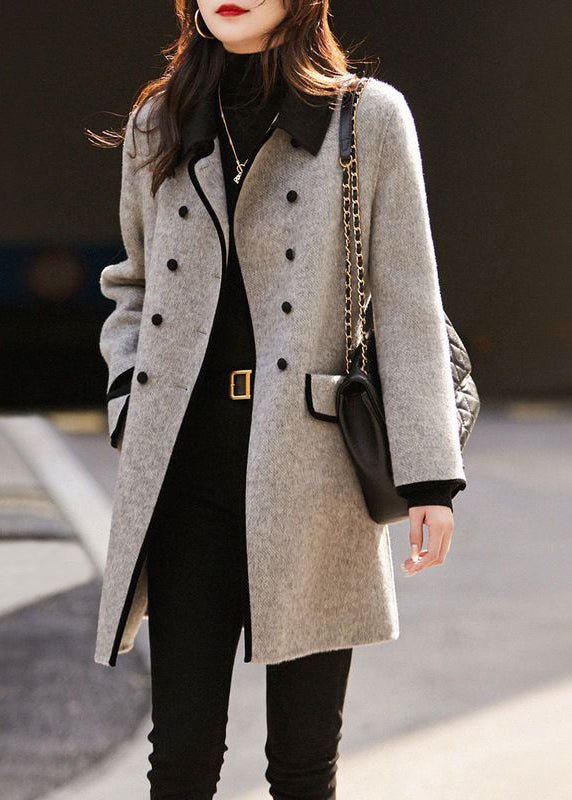 Classic Fit Wool Trench Coat - VibreMode