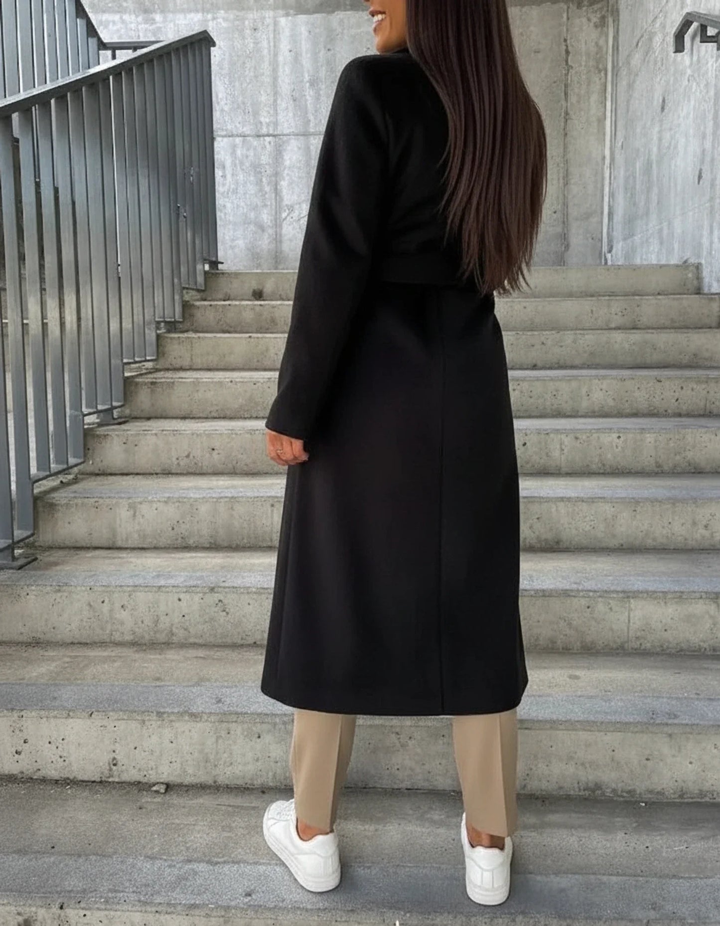 Women's Belted Winter Coat