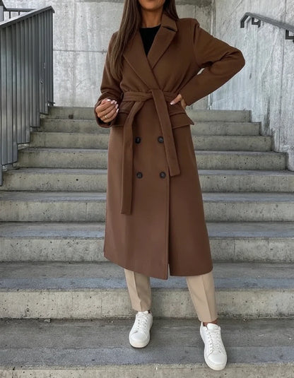 Women's Belted Winter Coat