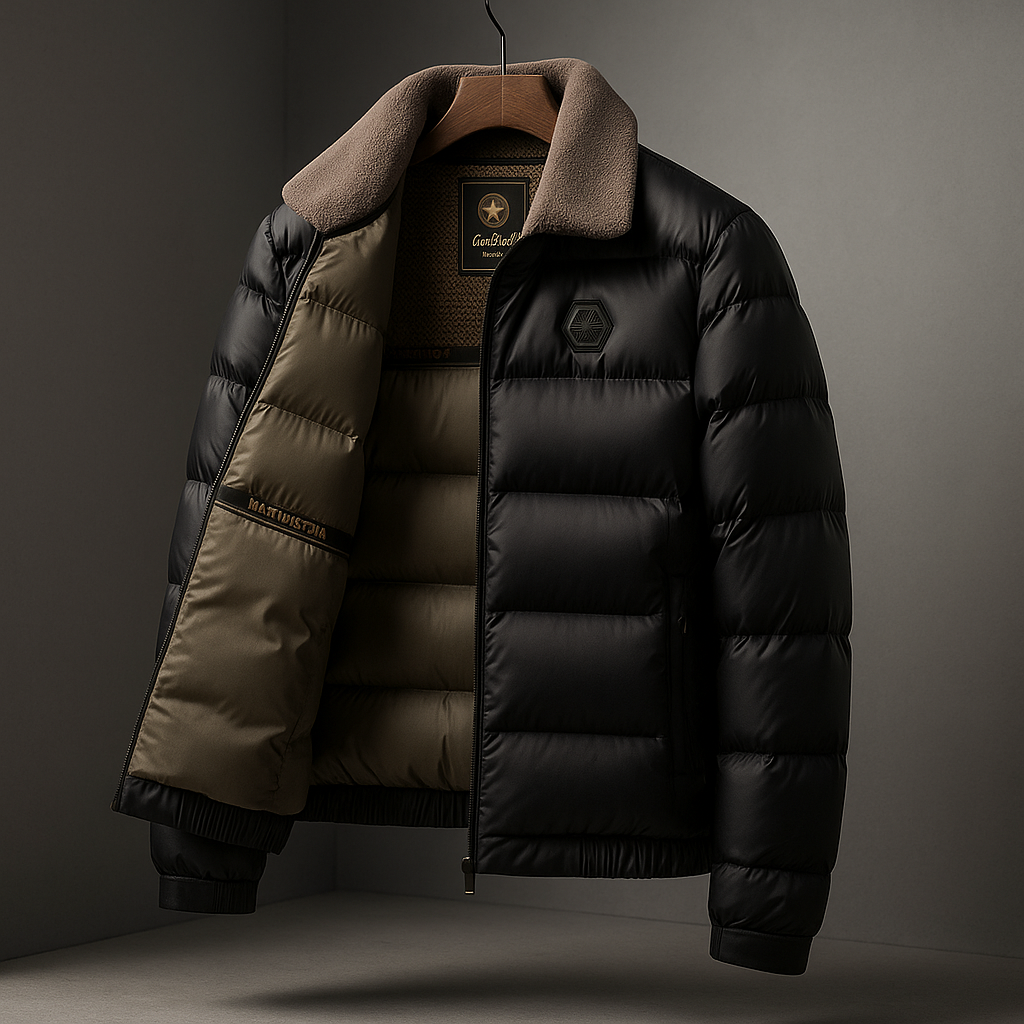 Marco Men's Down Duck Fill Jacket - VibreMode
