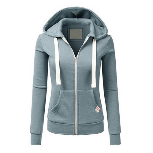Women's Zipper Hoodie Warm Fleece - VibreMode