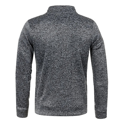 Men's Half Zip Fleece Pullover Sweater