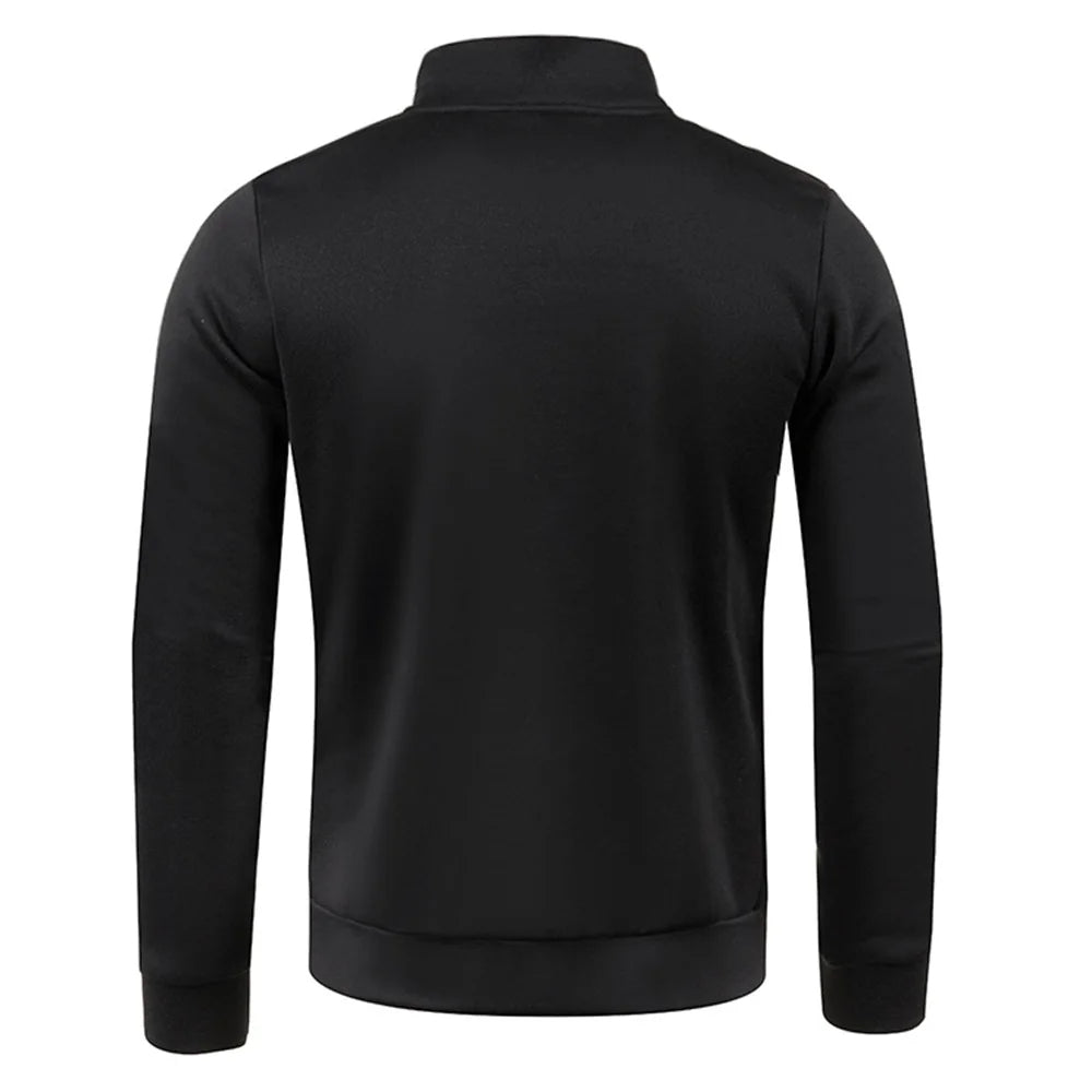 Men's Half Zip Fleece Pullover Sweater