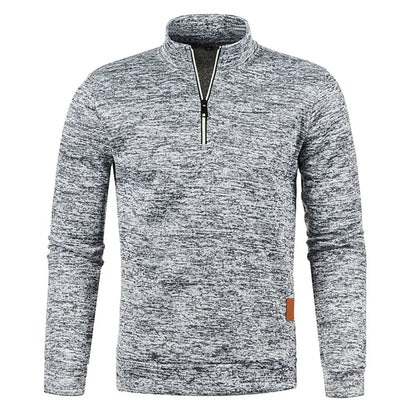 Men's Half Zip Fleece Pullover Sweater