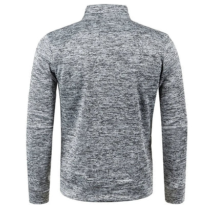 Men's Half Zip Fleece Pullover Sweater
