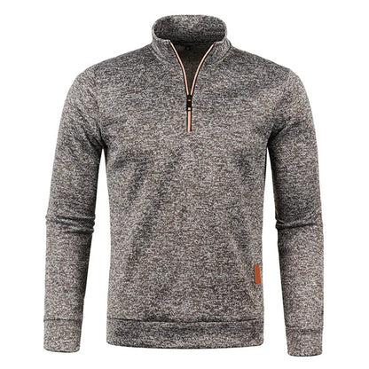 Men's Half Zip Fleece Pullover Sweater