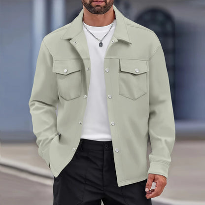 Men's Lightweight Shirt Jacket