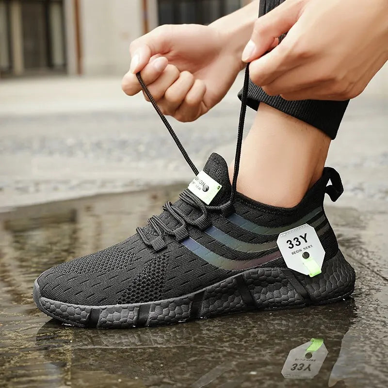 Men's Running Sneakers Flat Feet Supportive Shoes