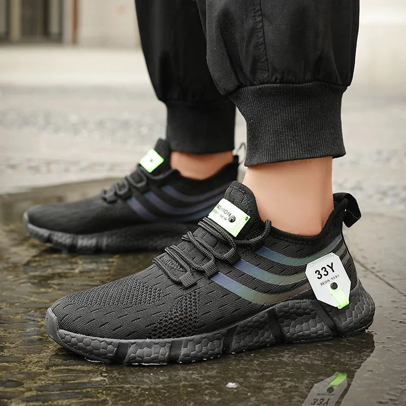 Men's Running Sneakers Flat Feet Supportive Shoes