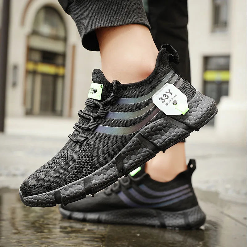 Men's Running Sneakers Flat Feet Supportive Shoes