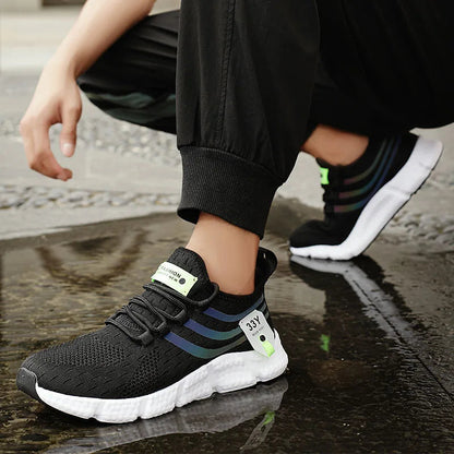 Men's Running Sneakers Flat Feet Supportive Shoes
