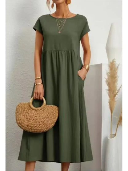 Women's Formal Ceremony Dress Elegant Floor Length