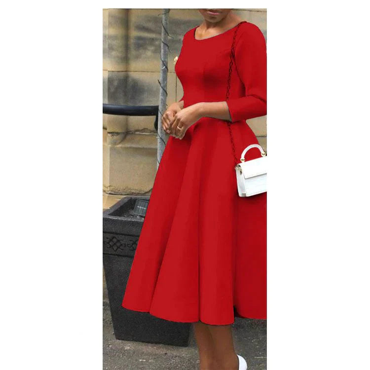 Women's Lightweight Summer Dress Elegant Feminine - VibreMode