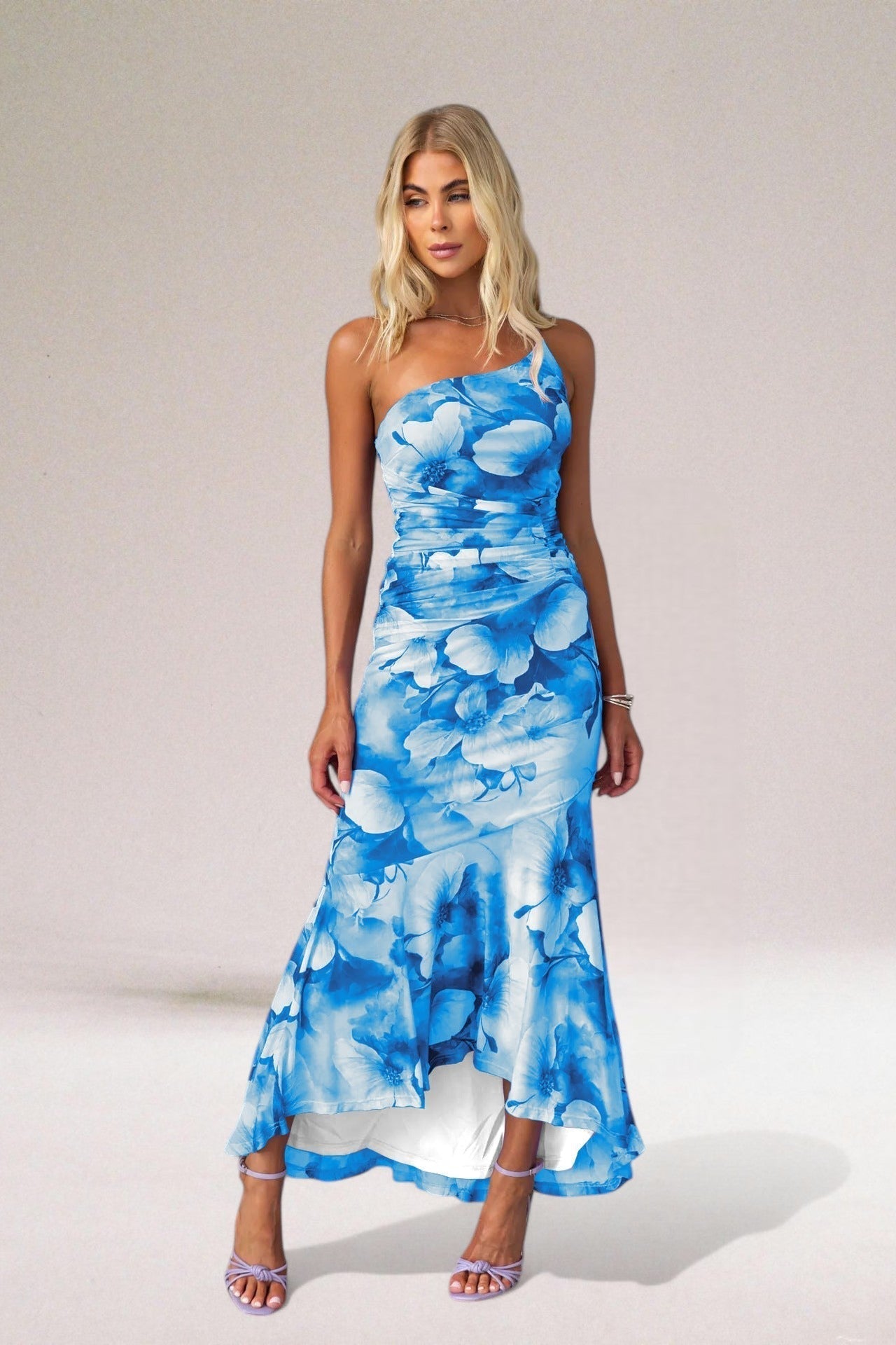 Doriana Women's Floral Maxi Dress Elegant - VibreMode