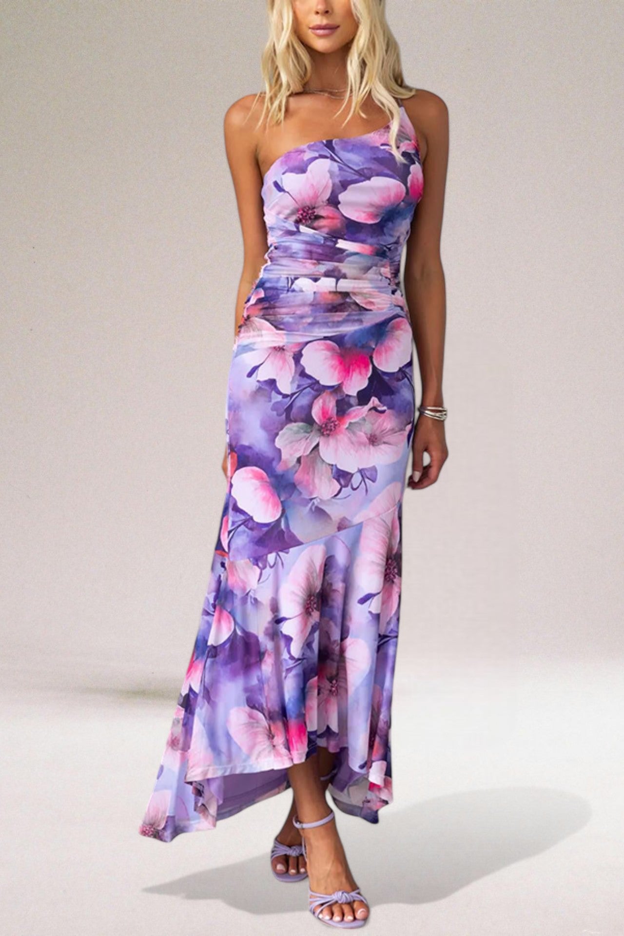 Doriana Women's Floral Maxi Dress Elegant