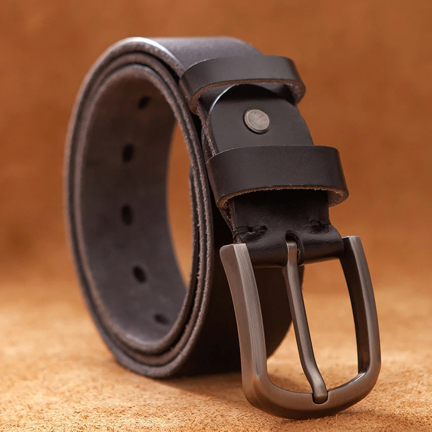 Genuine Cow Leather Classic Belt