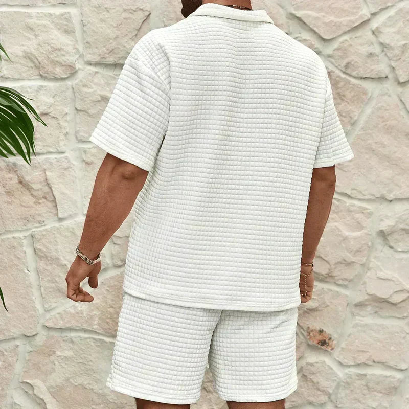 Men's Polo Shorts Set
