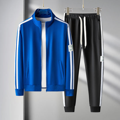 Men's Sporty 2 Piece Tracksuit Set
