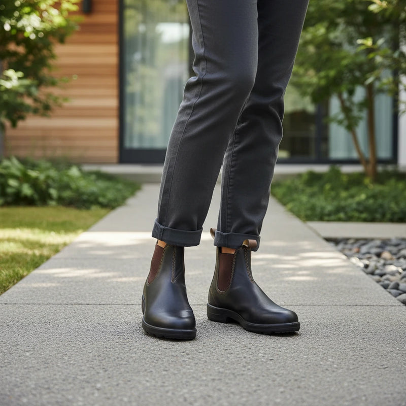 Comfortable Elastic Side Boots