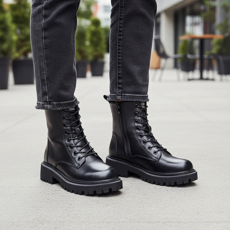 Elegant Low Heel Ankle Boots