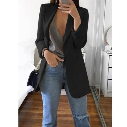 Women's Classic Blazer Timeless Elegant