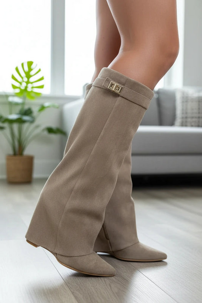 Tall Heel Ankle Fashion Boots
