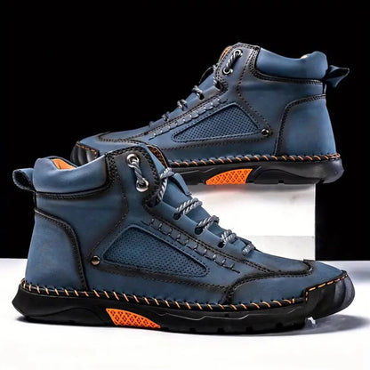 Waterproof Mens Trekking Boots Orthopedic Ankle Support