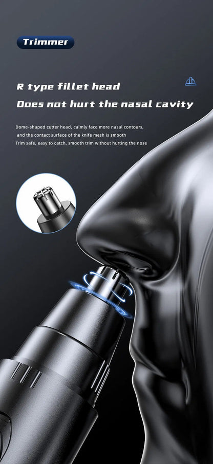 Nose And Ear Hair Trimmer Gentle Precision Trimming