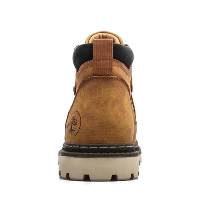 Men's Ankle Boots Durable Outsole Comfortable Hiking Brown