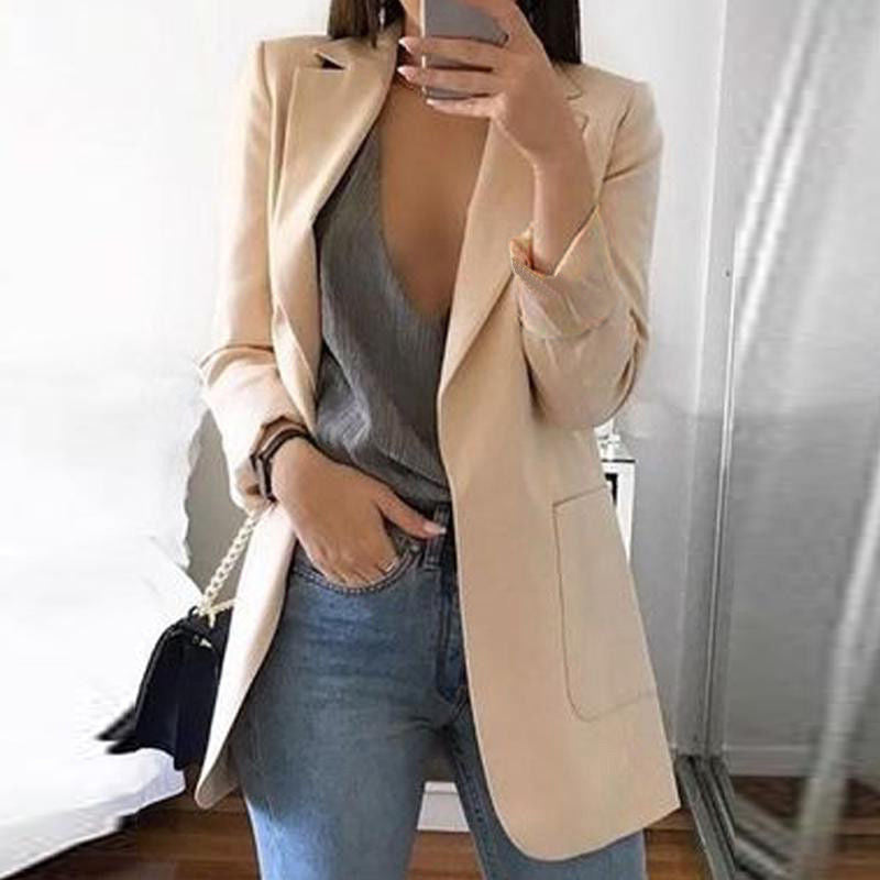 Women's Classic Blazer Timeless Elegant