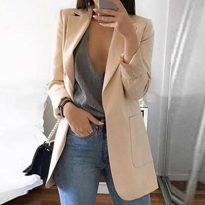 Women's Classic Blazer Timeless Elegant