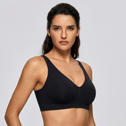 Women's Deep V Neck Bra - VibreMode